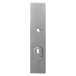 GPF901809042 RVS GEBORSTELD, VH BUITENSCHILD SKG*** 248X52X11MM RECHTHOEKIG MET KERNTREKBEVEILIGING PC72 MASSIEF