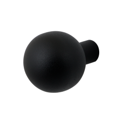 GPF895461410 ZWART, KOGELKNOP 50MM VAST INCL. METAALSCHROEF M10 GPF895461410 ZWART, KOGELKNOP 50MM VAST INCL. METAALSCHROEF M10