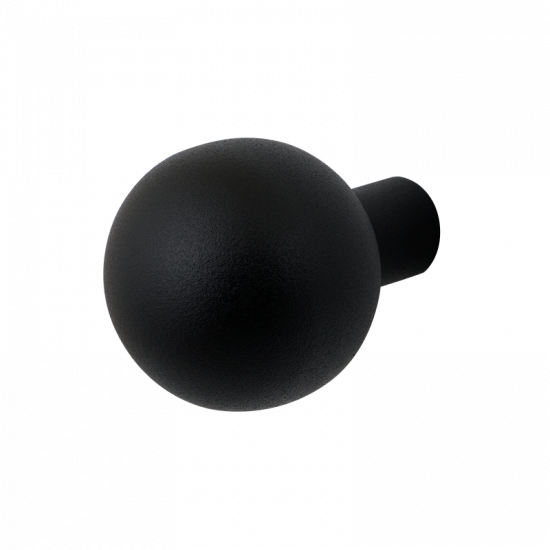 GPF8954.61 ZWART KOGELKNOP 50MM VAST INCL. METAALSCHROEF M10 GPF8954.61 ZWART KOGELKNOP 50MM VAST INCL. METAALSCHROEF M10