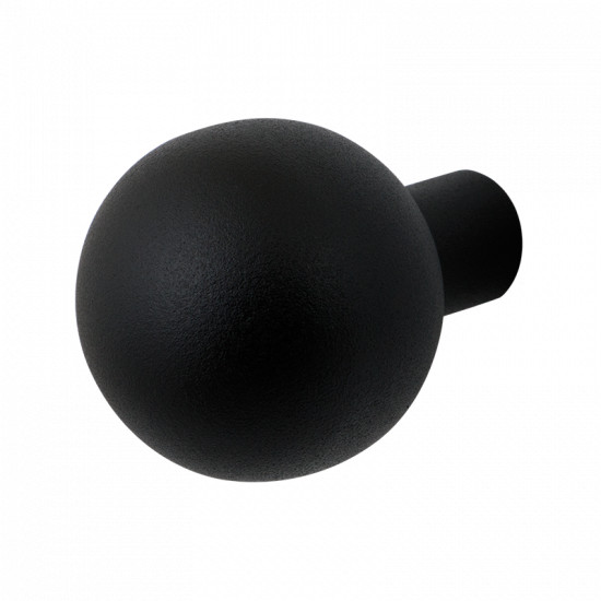 GPF8954.61 ZWART KOGELKNOP 50MM DRAAIBAAR INCL. KRUKSTIFT GPF8954.61 ZWART KOGELKNOP 50MM DRAAIBAAR INCL. KRUKSTIFT