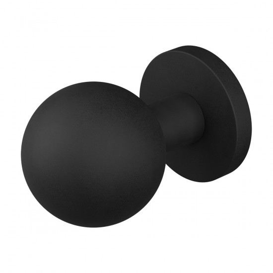 GPF9854.61-00 ZWART KOGEL KNOP 50MM MET WISSELSTIFT OP RONDE ROZET GPF9854.61-00 ZWART KOGEL KNOP 50MM MET WISSELSTIFT OP RONDE ROZET