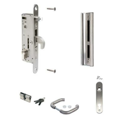 H-METAL-SET-54-I - Locinox H-METAL insteekslot voor metalen profielen H-METAL-SET-54-I - Locinox H-METAL insteekslot voor metalen profielen