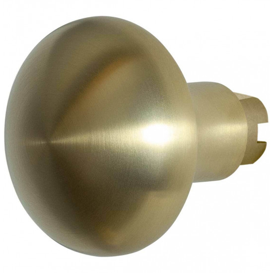 GPF9859.P4 PVD MESSING SATIN PADDENSTOEL KNOP 52 MM T.B.V. VEILIGHEIDS GPF9859.P4 PVD MESSING SATIN PADDENSTOEL KNOP 52 MM T.B.V. VEILIGHEIDS