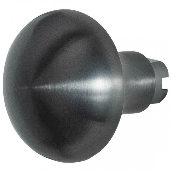 GPF9859.P1 PVD ANTRACIET PADDENSTOEL KNOP 52 MM T.B.V. VEILIGHEIDSSCHI GPF9859.P1 PVD ANTRACIET PADDENSTOEL KNOP 52 MM T.B.V. VEILIGHEIDSSCHI