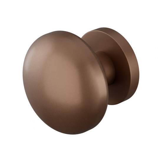 GPF9857.A2-00 BRONZE BLEND PADDENSTOEL KNOP 65MM INCL. WISSELSTIFT OP