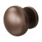 GPF9857A20400-00 BRONZE BLEND, GPF9857.A2-00 BRONZE BLEND PADDENSTOEL KNOP S5 65MM INCL. WISSELSTIFT OP ROND ROZET
