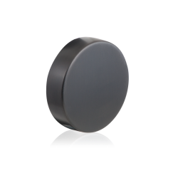 GPF9860P1400 PVD ANTRACIET, EXCENTRISCHE KNOP 60X16MM TBV VH-SCHILDEN VAST INCL. WISSELSTIFT