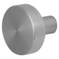 GPF985209410 RVS GEBORSTELD, VLAKKE KNOP 52X16MM TBV VH-SCHILDEN VAST INCL. BOUT M10 GPF985209410 RVS GEBORSTELD, VLAKKE KNOP 52X16MM TBV VH-SCHILDEN VAST INCL. BOUT M10