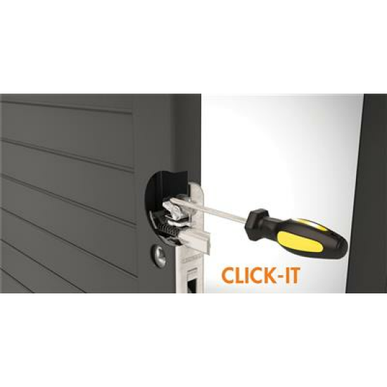 LOCINOX INSTEEKSLOT FORTYLOCK - 20 MM DOORNMAAT, PROFIELEN VANAF 40 MM LOCINOX INSTEEKSLOT FORTYLOCK - 20 MM DOORNMAAT, PROFIELEN VANAF 40 MM