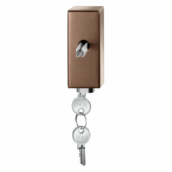GPF9252.A2.0040 BRONZE BLEND DRAAIKIEPMECHANISME AFSLUITBAAR RECHTHOEK