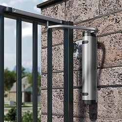 Locinox VERTICLOSE-2-WALL krachtige poortsluiter muurmontage Zilver Locinox VERTICLOSE-2-WALL krachtige poortsluiter muurmontage Zilver
