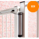 LOCINOX LION COMPACTE POORTSLUITER ZILVER LOCINOX LION COMPACTE POORTSLUITER ZILVER