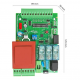 230V CONTROL UNIT FOR 1-2 MOTORS WITH SLOWING DOWN SUPPLIED WITH RADIO