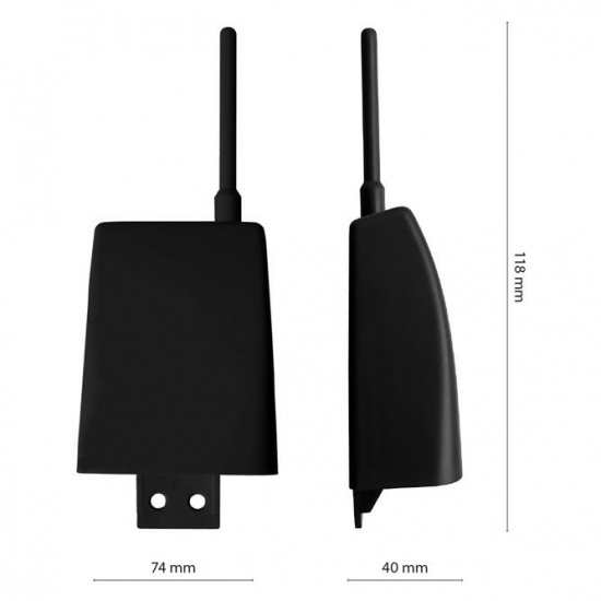 433,92 MHZ RADIORECEIVER 2CH FIX-HCS-EB WITH BOX FOR OUTDOOR 433,92 MHZ RADIORECEIVER 2CH FIX-HCS-EB WITH BOX FOR OUTDOOR