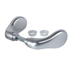 Locinox aluminium krukpaar 3006C met ovale knop Locinox aluminium krukpaar 3006C met ovale knop