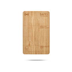 SALTO MIFARE ULTRALIGHT C BAMBOE KAART TBV SPACE (GASTSLEUTELKAART) SALTO MIFARE ULTRALIGHT C BAMBOE KAART TBV SPACE (GASTSLEUTELKAART)