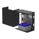 MODULAR BOX EMPTY SMALL MODEL WITH DIN RAIL + PERFORATED GRID