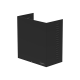 MODULAR BOX EMPTY SMALL MODEL WITH DIN RAIL + PERFORATED GRID