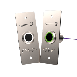 INFRAROODSENSOR TWEEKLEURIG WIT/GROEN, 12/24V DC - MET SMALLE PLAAT PBP19_4 INFRAROODSENSOR TWEEKLEURIG WIT/GROEN, 12/24V DC - MET SMALLE PLAAT PBP19_4