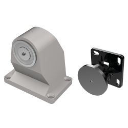 ELEKTROMAGNETISCHE DEURHOUDER OPBOUW VLOERDOOS - 24V DC – 50 DAN / EN1155 ELEKTROMAGNETISCHE DEURHOUDER OPBOUW VLOERDOOS - 24V DC – 50 DAN / EN1155