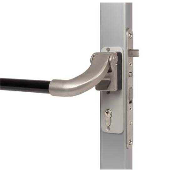 LOCINOX PUSHBAR VOOR INSTEEKSLOTEN 1400 MM