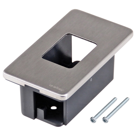 Vingerscanner inbouw Touch smal RVS