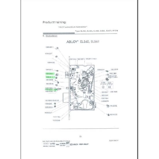 TRIKKERBOLT D60 TBV EL560/561