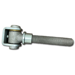 Poortscharnier lang met lasmoer - M24 Poortscharnier lang met lasmoer - M24
