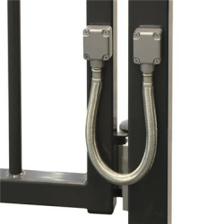 Doorvoerkabel RVS gevlochten 650 mm Doorvoerkabel RVS gevlochten 650 mm