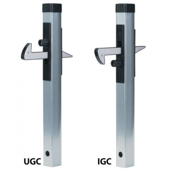 LOCINOX POORTVANGER ALUMINIUM MET VEER EN AANSLAG IGC LOCINOX POORTVANGER ALUMINIUM MET VEER EN AANSLAG IGC