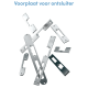 ELEKTRISCHE ONTSLUITER, SPANNINGSLOOS VERGRENDELD, 6-28V ELEKTRISCHE ONTSLUITER, SPANNINGSLOOS VERGRENDELD, 6-28V