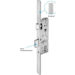 WILKA Insteekslot 1438 met Renovatie voorplaat 24mm PC92 doornmaat 35mm WILKA Insteekslot 1438 met Renovatie voorplaat 24mm PC92 doornmaat 35mm