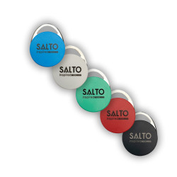 SALTO METALEN TAG TBV HOMELOK EN SPACE - MULTI-KLEUR, SET VAN 5 STUKS SALTO METALEN TAG TBV HOMELOK EN SPACE - MULTI-KLEUR, SET VAN 5 STUKS