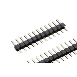 10-pin male header AMPMODU MOD II