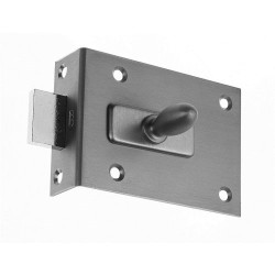 2500/1 BULK PER 10 VOORDEURSCHUIF, STAAL GELAKT, INCL. SLUITPLAAT, BUL