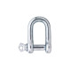 D-sluiting 06 mm verzinkt D-sluiting 06 mm verzinkt