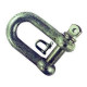 D-sluiting 06 mm verzinkt D-sluiting 06 mm verzinkt