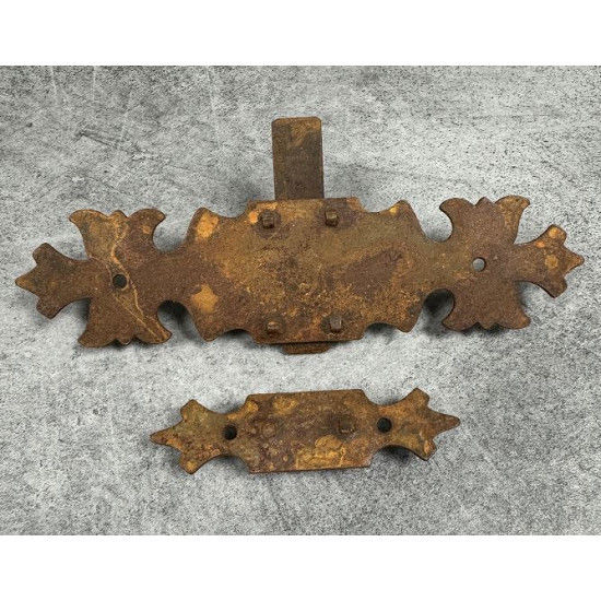 61760 SCHUIF BEWERKT 60X160 ROESTKLEUR