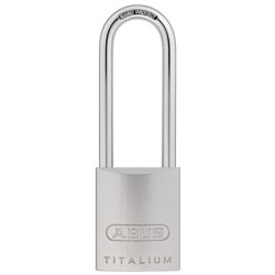 ABUS HANGSLOT TITALIUM ZONDER CILINDER - VOOR EUROPROFIEL CILINDER