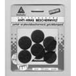 ANTI-KRASVILT ZELFKLEVEND ROND BRUIN 28 MM 8ST