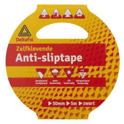 ANTI-SLIPTAPE ZELFKLEVEND ZWART 5 M X 50 MM