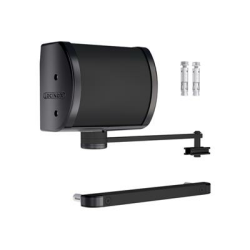 Locinox hydraulische PANTHER Zwart poortsluiter montage muur en paal Locinox hydraulische PANTHER Zwart poortsluiter montage muur en paal