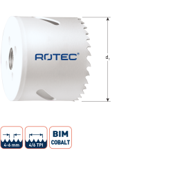 BIM-CO8 GATZAAG, NORMAAL VERTAND, TMAX=38, ø127 BIM-CO8 GATZAAG, NORMAAL VERTAND, TMAX=38, ø127