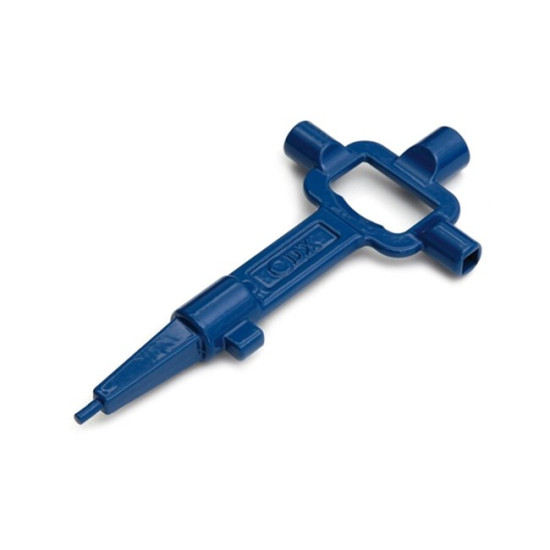 BOUWSLEUTEL DX ZAMAC BLAUW