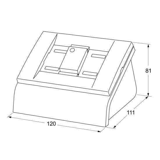 BUREAUSCHAKELAAR 1 KNOP 12V-24V DC BUREAUSCHAKELAAR 1 KNOP 12V-24V DC