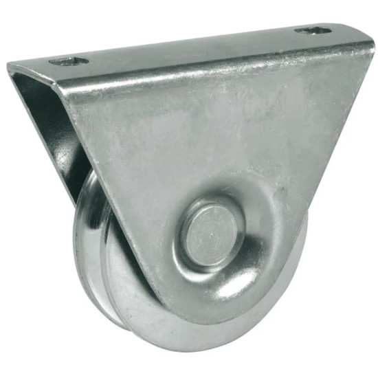 CA 412080 - Loopwiel met gaffel en V-groef CA 412080 - Loopwiel met gaffel en V-groef