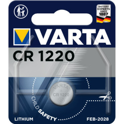 CR1220 VARTA BATTERIJ LITHIUM 3 VOLT BP1 CR1220 VARTA BATTERIJ LITHIUM 3 VOLT BP1