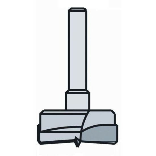 scharnierboor cilinderkopboor H.M. 35mm 60mm kolf 8mm - zolang de voorraad strekt