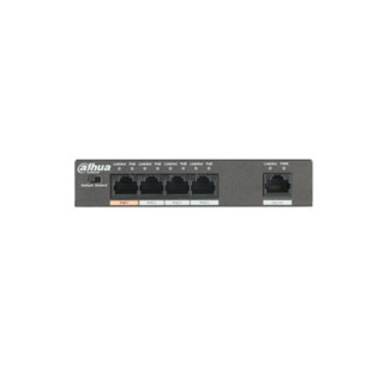 DAHUA POE SWITCH 4 POORTEN DH-PFS3005-4ET-60