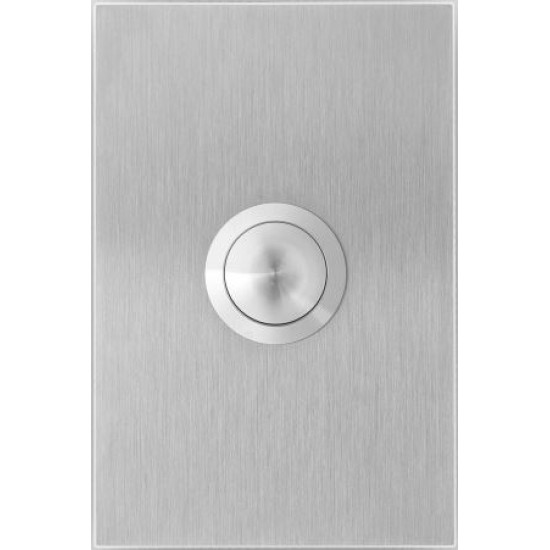 Deurbel rechthoek 80 x 53 mm